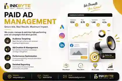 Paid advertising management by InkByte